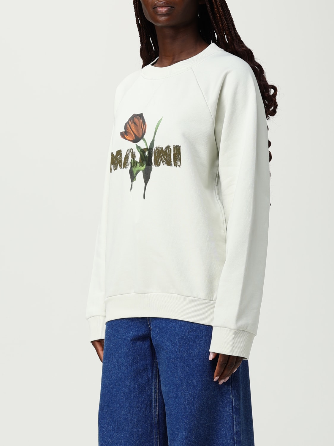 MARNI SWEATSHIRT: Sweatshirt woman Marni, White - Img 4