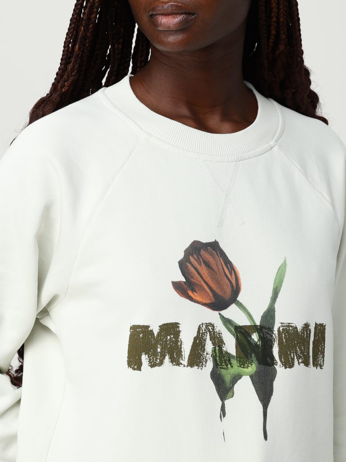 MARNI SWEATSHIRT: Sweatshirt woman Marni, White - Img 5