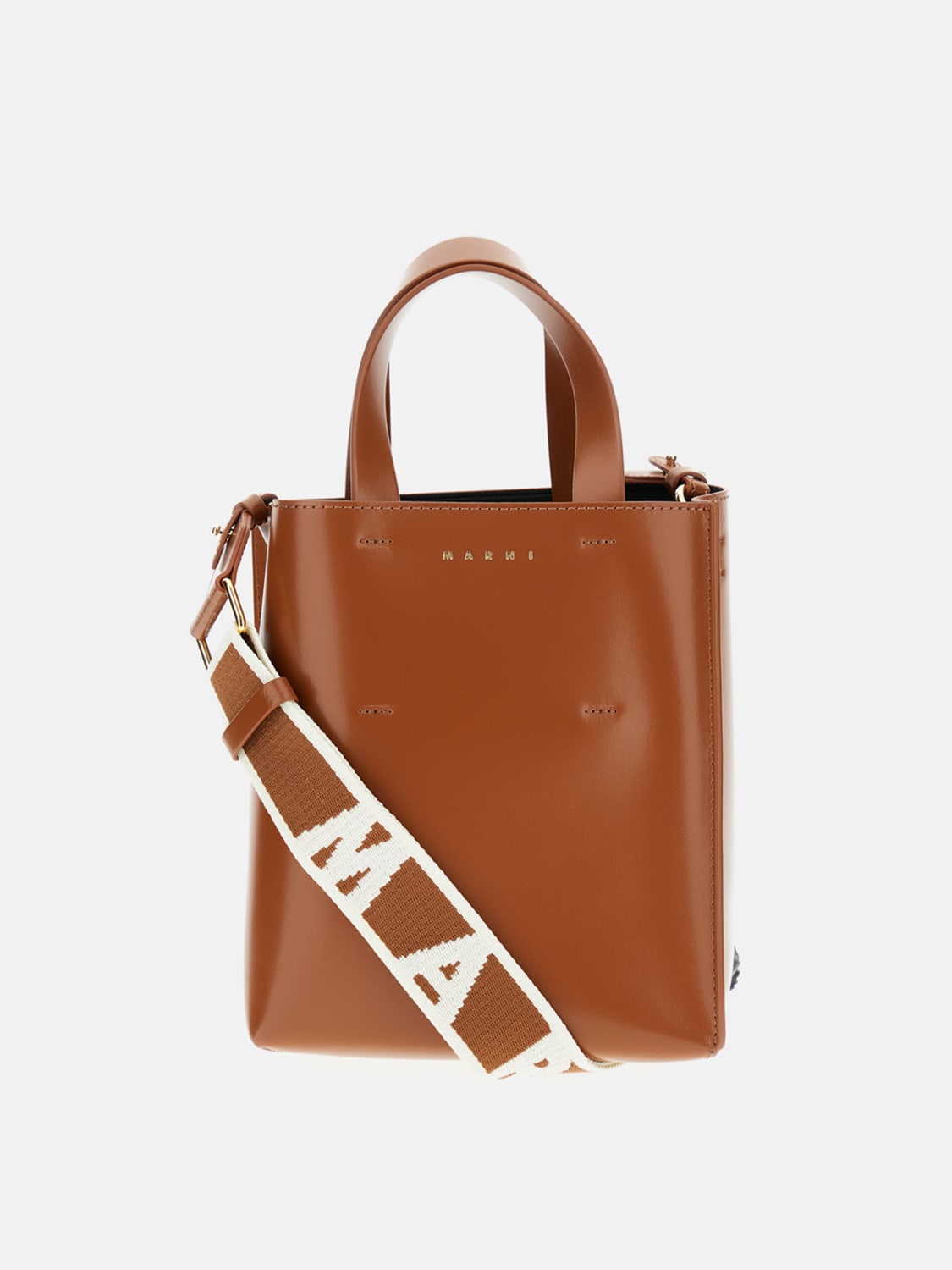 MARNI TOTE BAG: Crossbody bags woman Marni, Brown - Img 1
