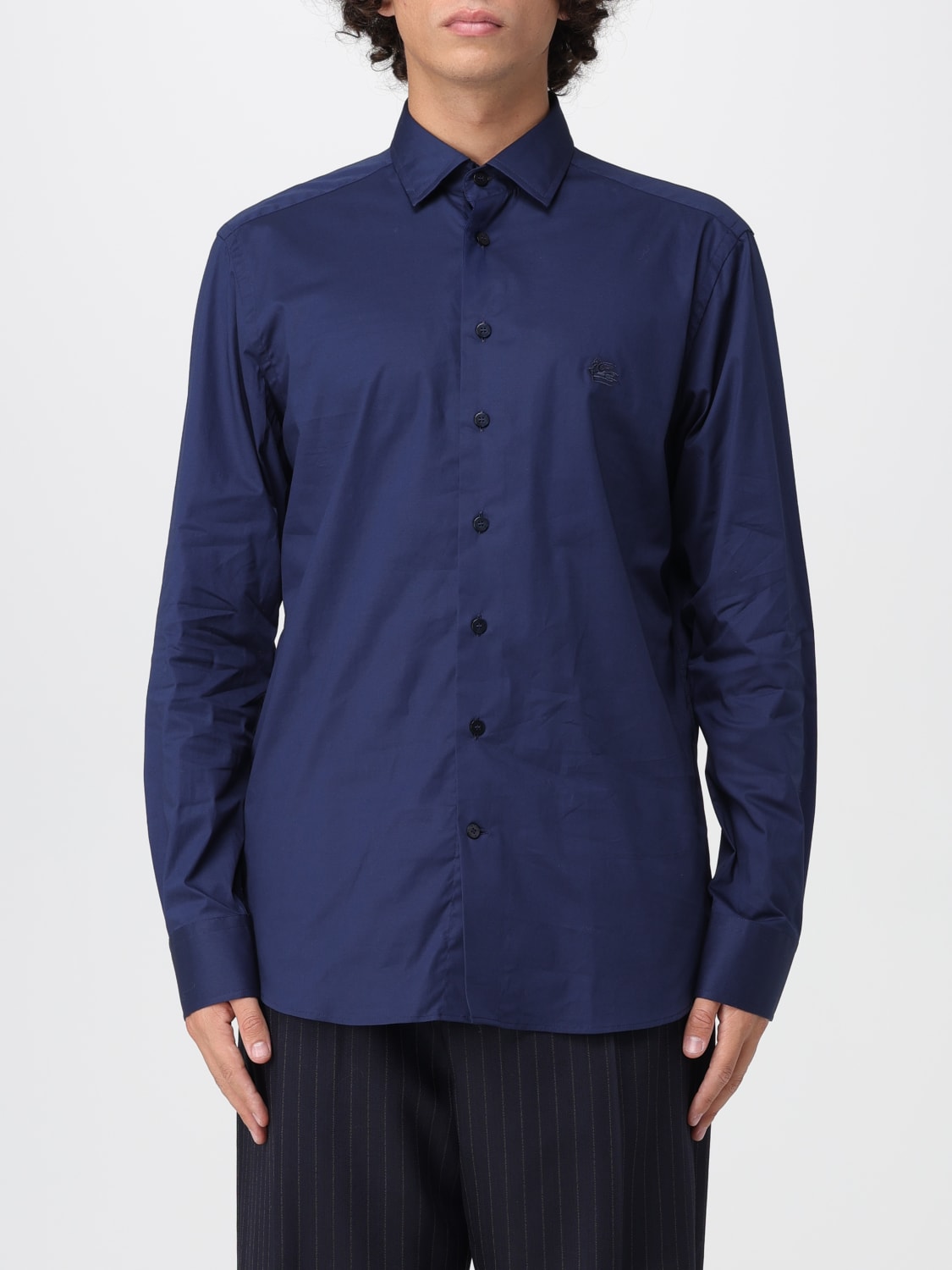 ETRO HEMD: Hemd herren Etro, Blau - Img 1