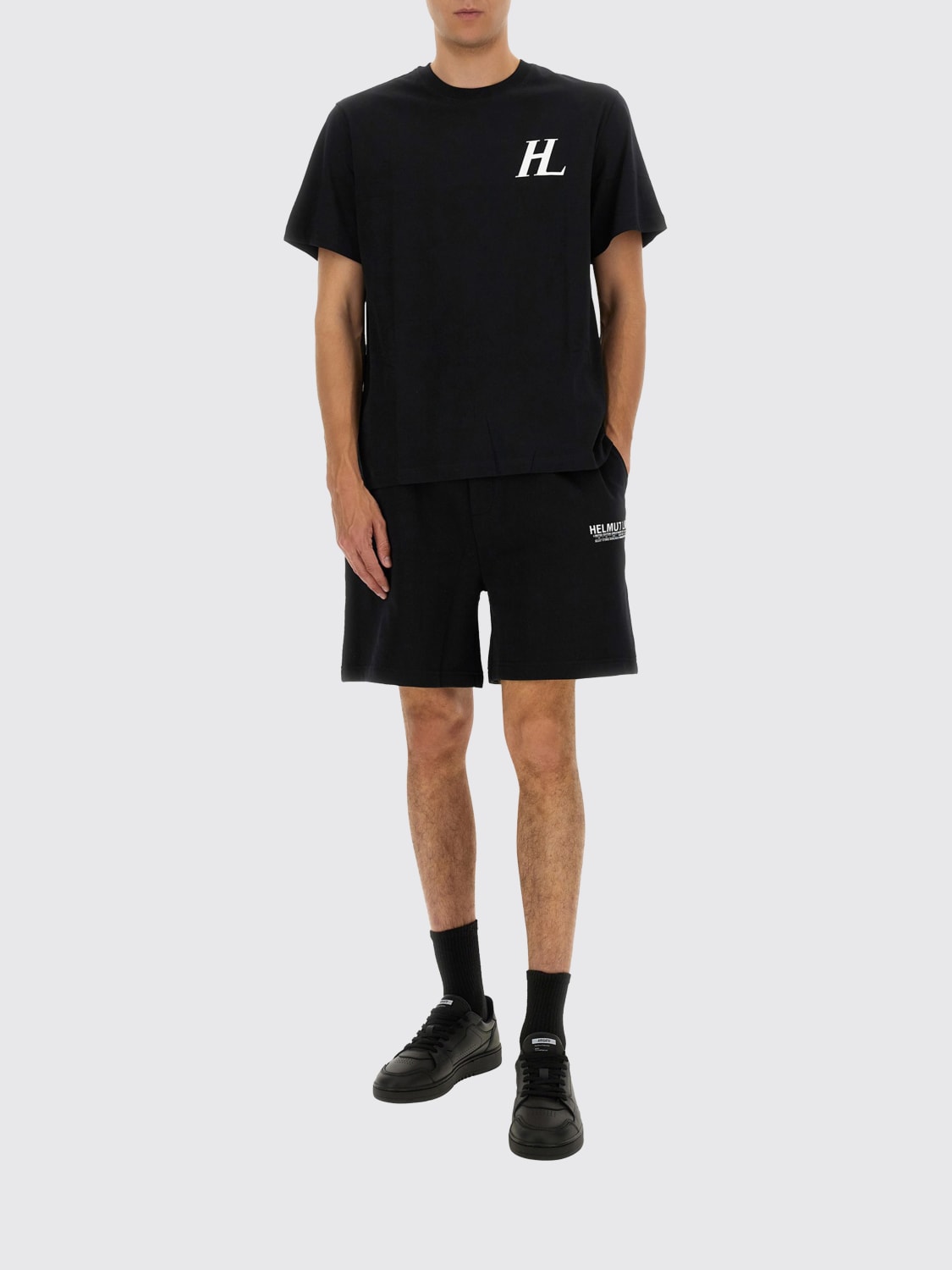 HELMUT LANG T-SHIRT: T-shirt men Helmut Lang, Black - Img 2