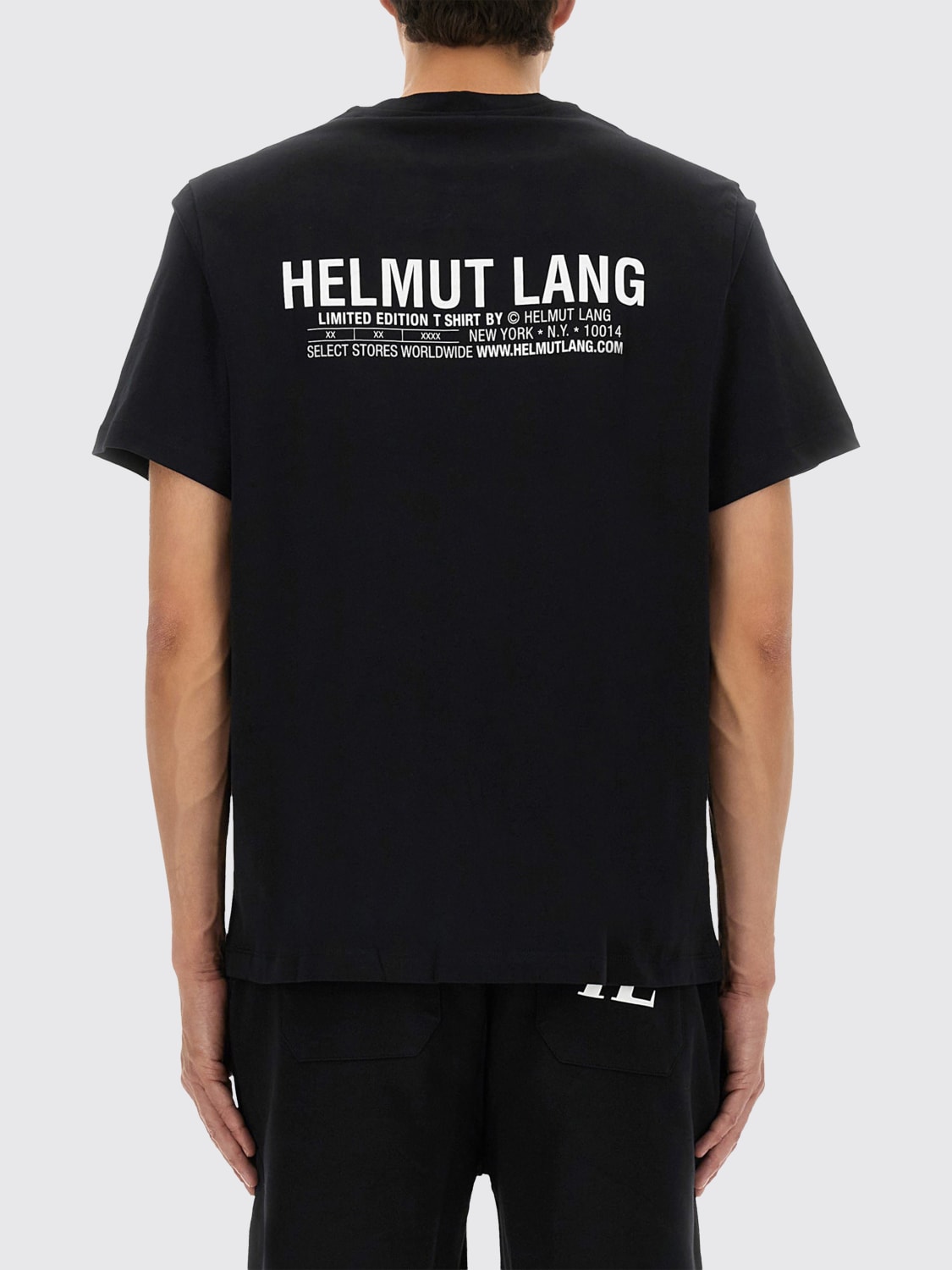 HELMUT LANG T-SHIRT: T-shirt men Helmut Lang, Black - Img 3