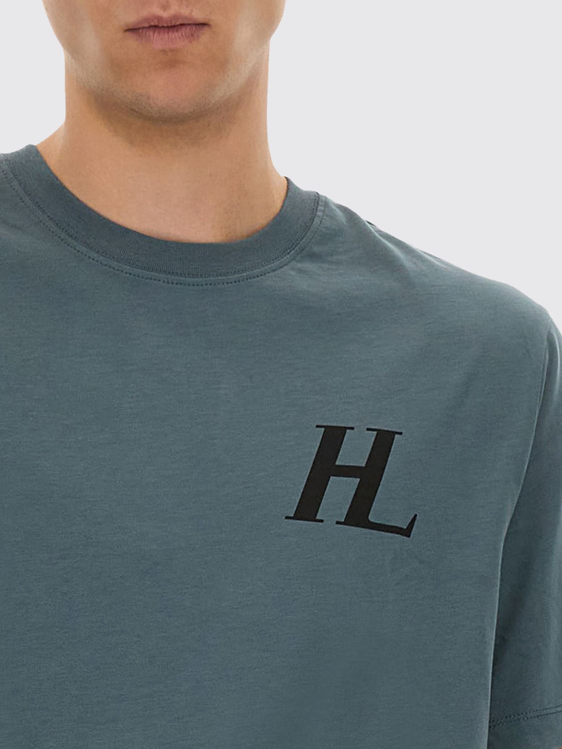 HELMUT LANG T-SHIRT: T-shirt homme Helmut Lang, Bleu - Img 4