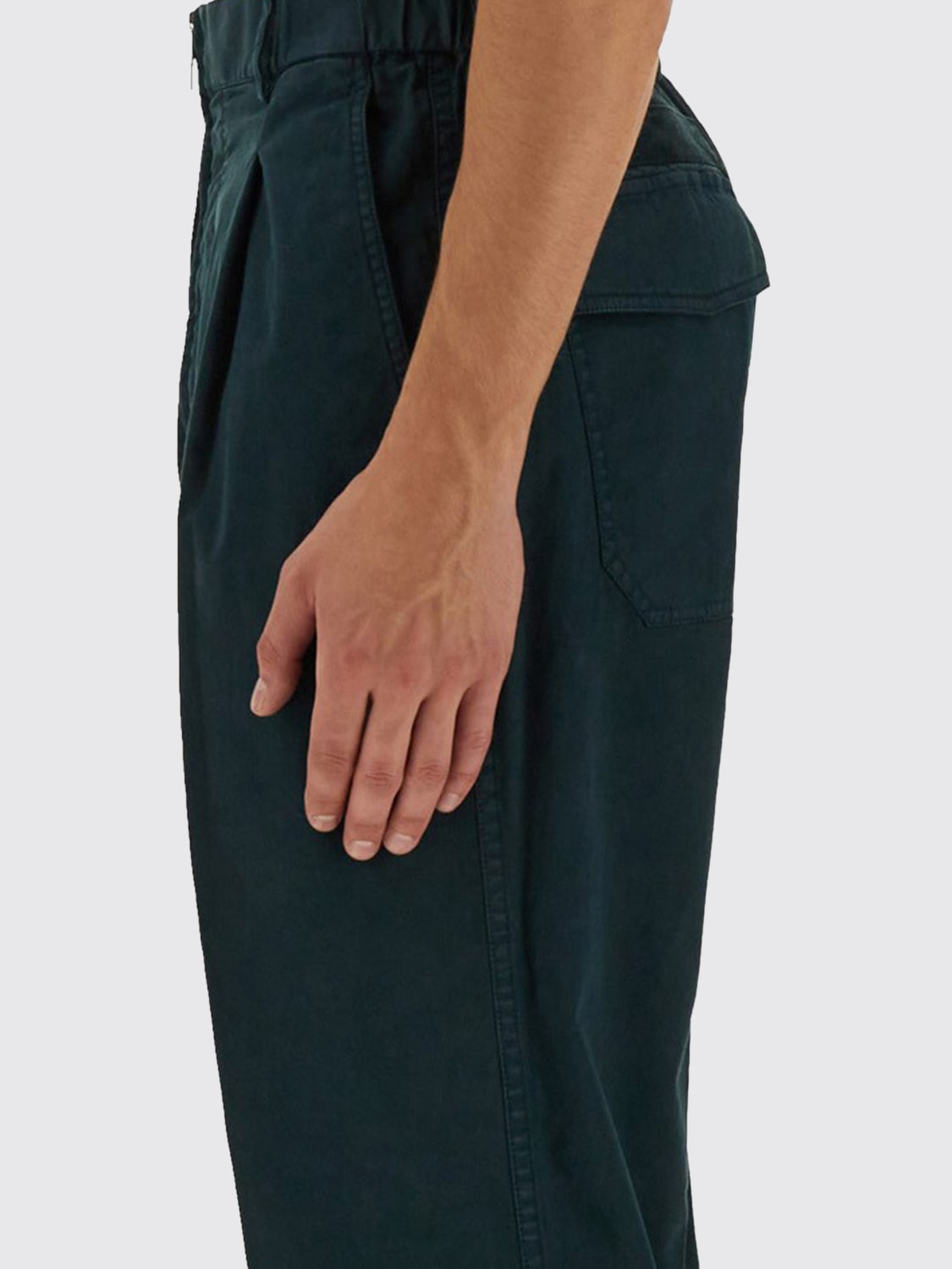 HELMUT LANG PANTS: Pants men Helmut Lang, Green - Img 4