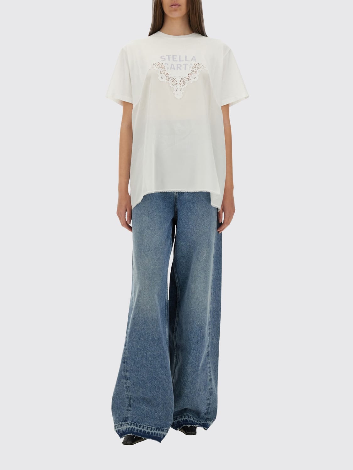 STELLA MCCARTNEY T-SHIRT: T-shirt damen Stella McCartney, Weiß - Img 2