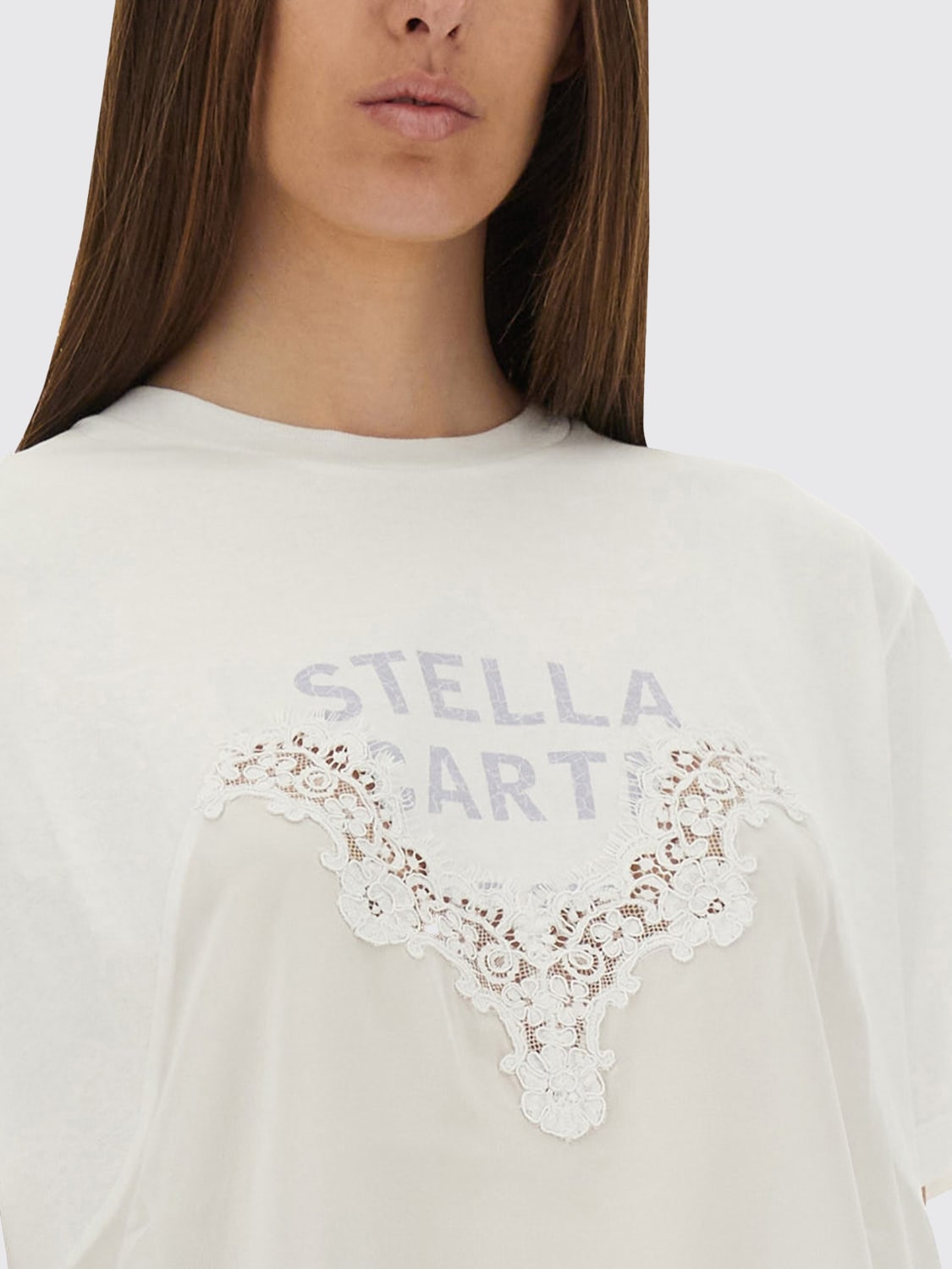 STELLA MCCARTNEY T-SHIRT: T-shirt damen Stella McCartney, Weiß - Img 4