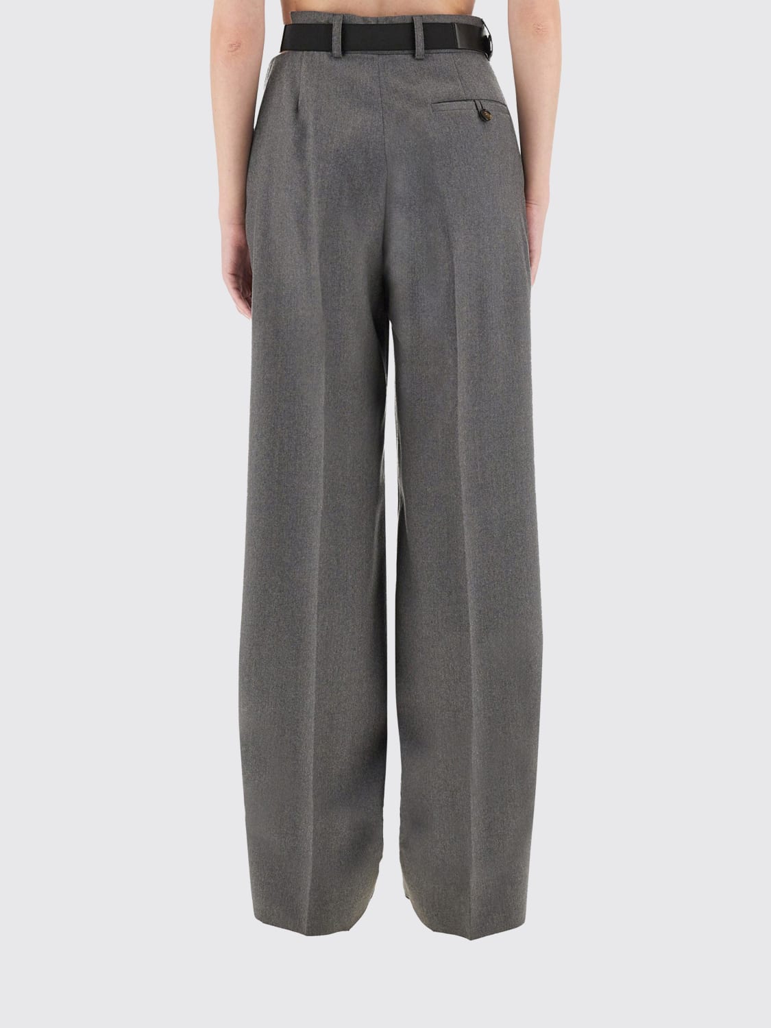 STELLA MCCARTNEY PANTS: Pants woman Stella McCartney, Grey - Img 3