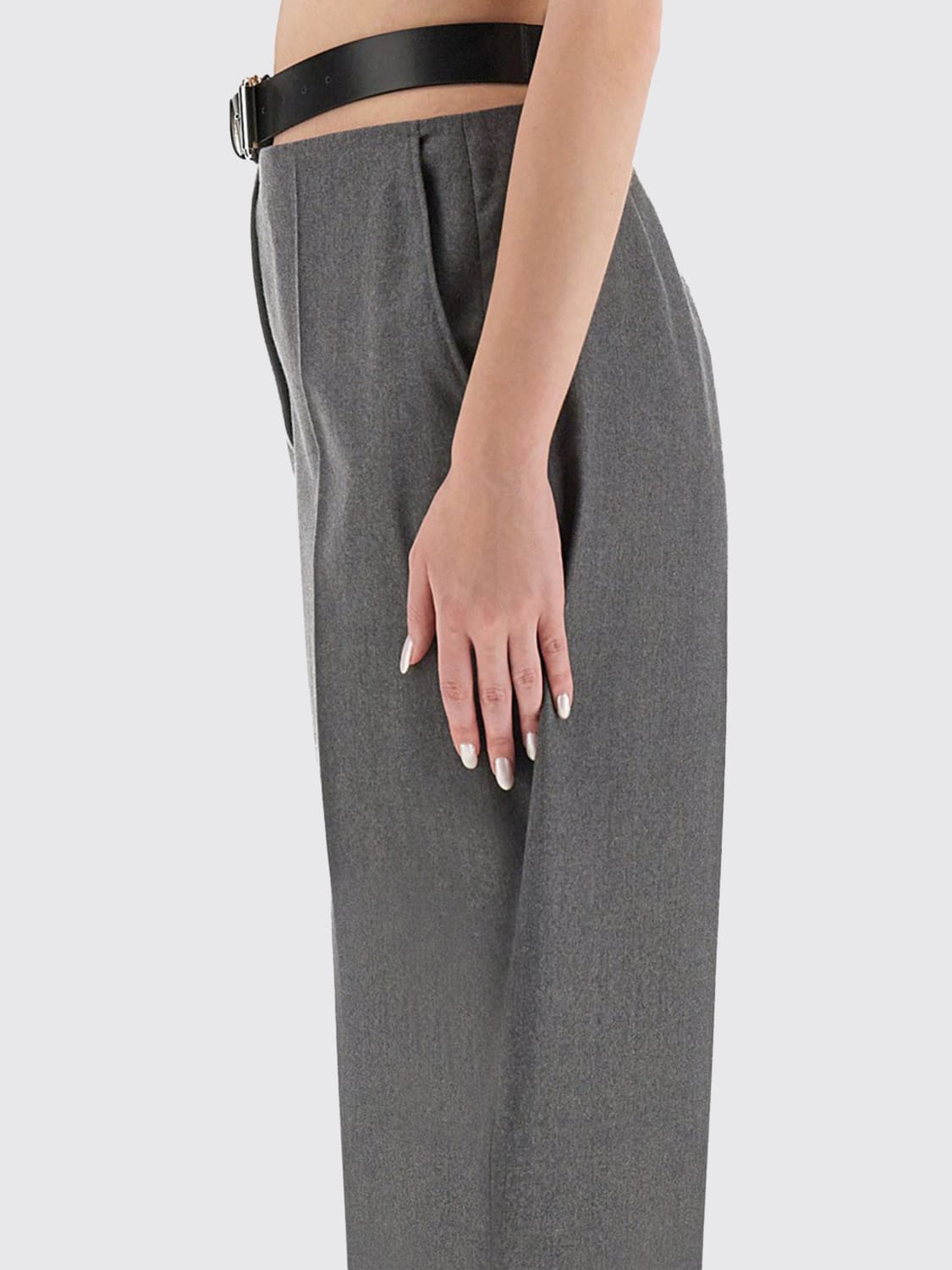 STELLA MCCARTNEY PANTS: Pants woman Stella McCartney, Grey - Img 4