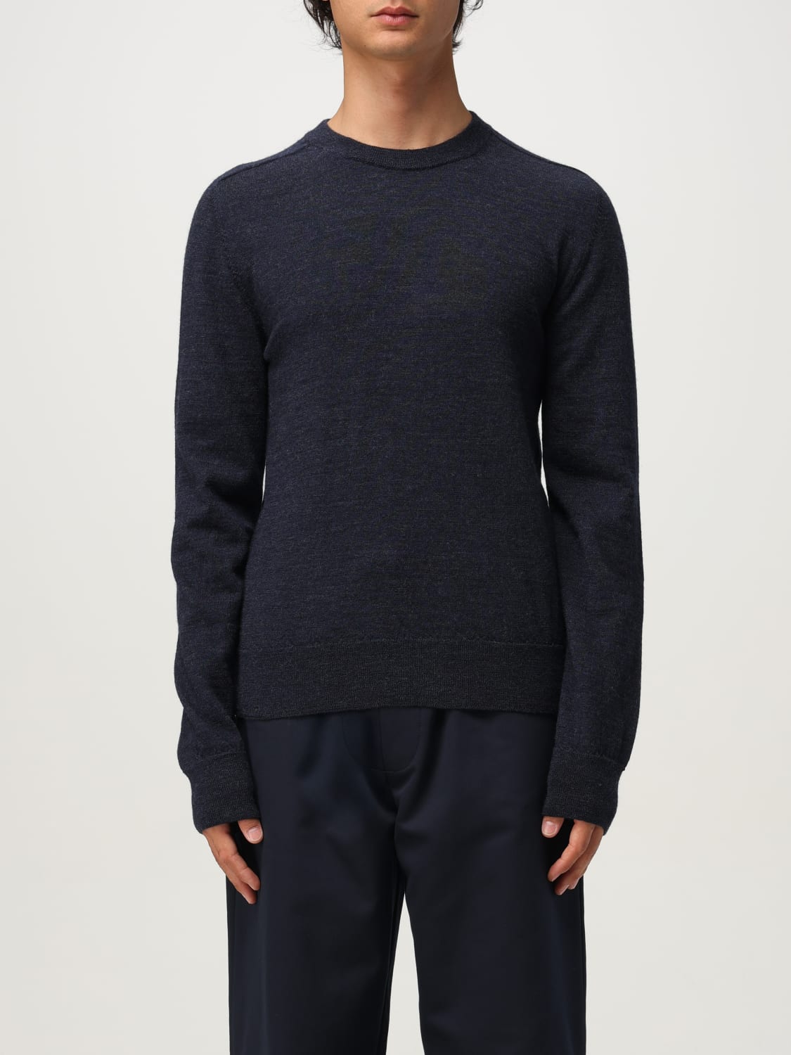 MAISON MARGIELA SWEATER: Sweatshirt men Maison Margiela, Blue - Img 1