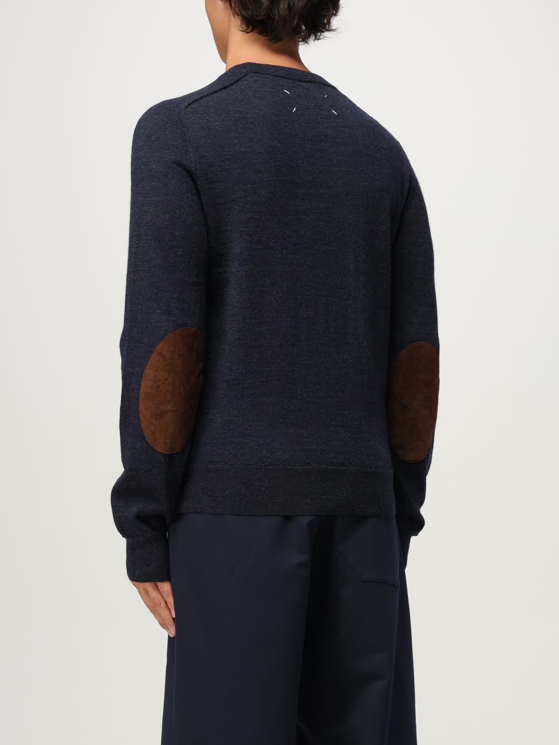 MAISON MARGIELA SWEATER: Sweatshirt men Maison Margiela, Blue - Img 3