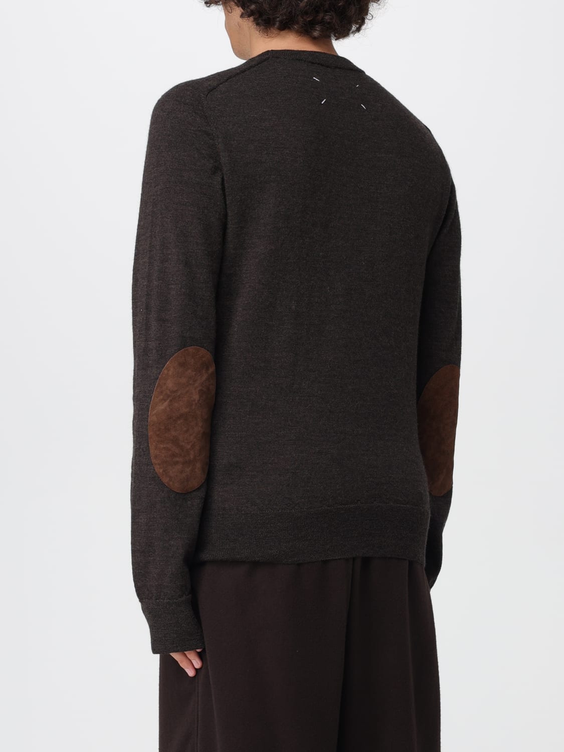 MAISON MARGIELA PULLOVER: Sweatshirt herren Maison Margiela, Braun - Img 3