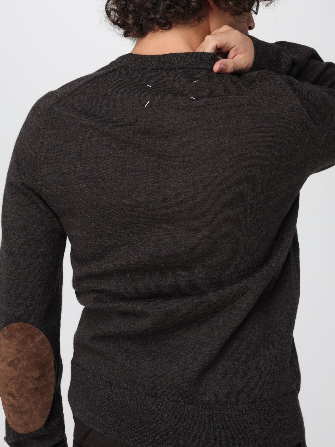 MAISON MARGIELA PULLOVER: Sweatshirt herren Maison Margiela, Braun - Img 5