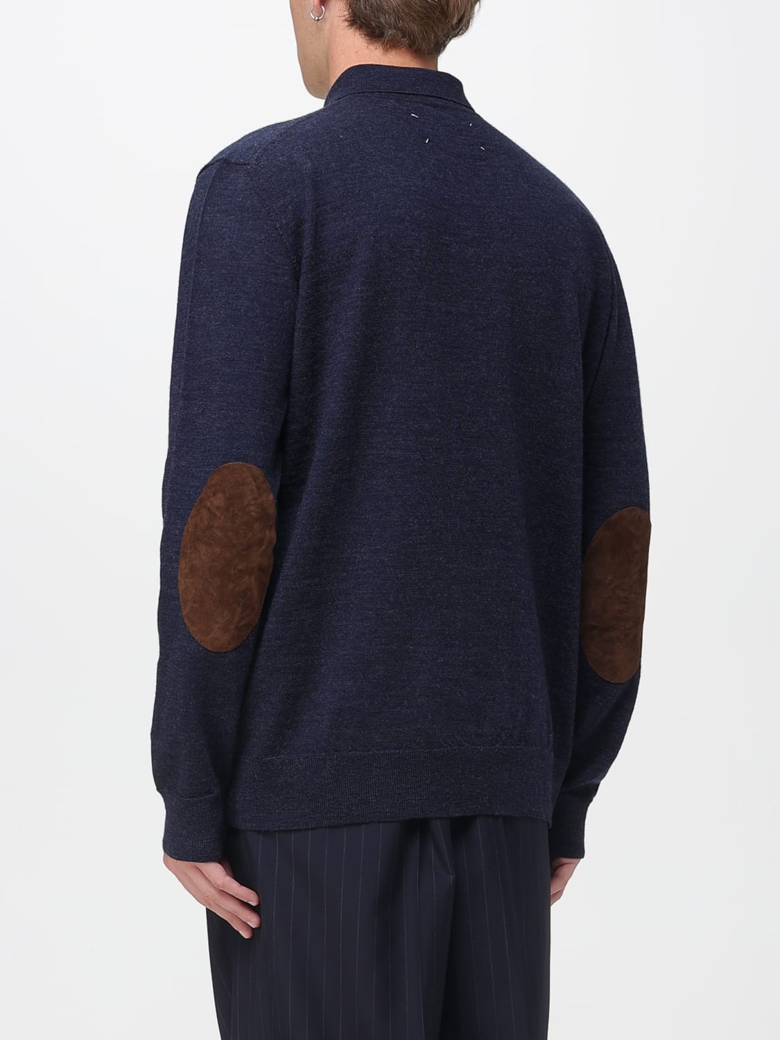 MAISON MARGIELA POLO SHIRT: Polo shirt men Maison Margiela, Blue - Img 3