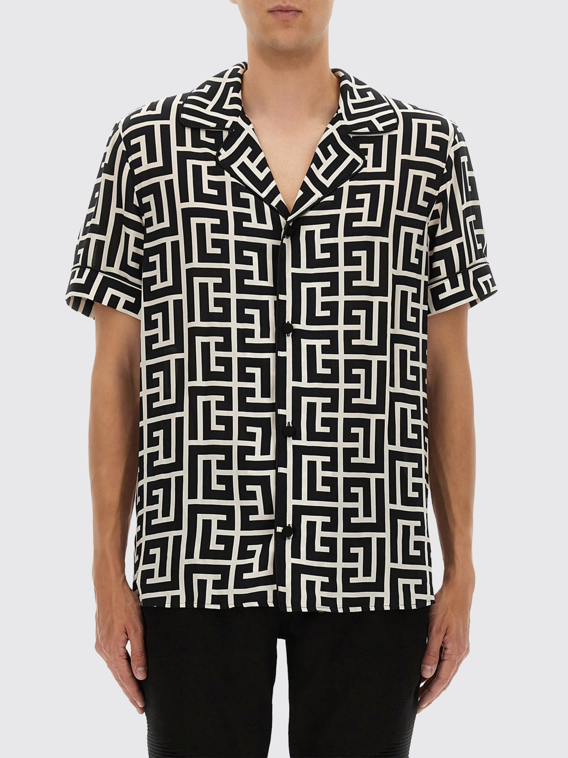 BALMAIN SHIRT: Shirt men Balmain, Black - Img 1
