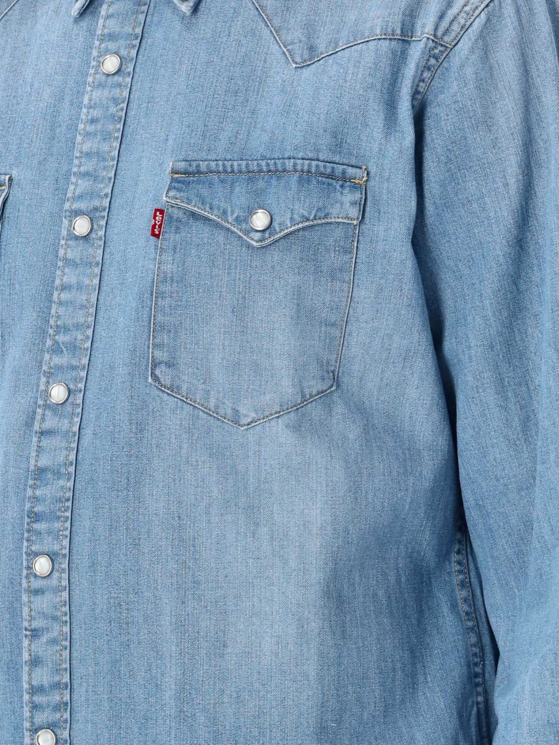 LEVI'S SHIRT: T-shirt men Levi's, Blue - Img 3