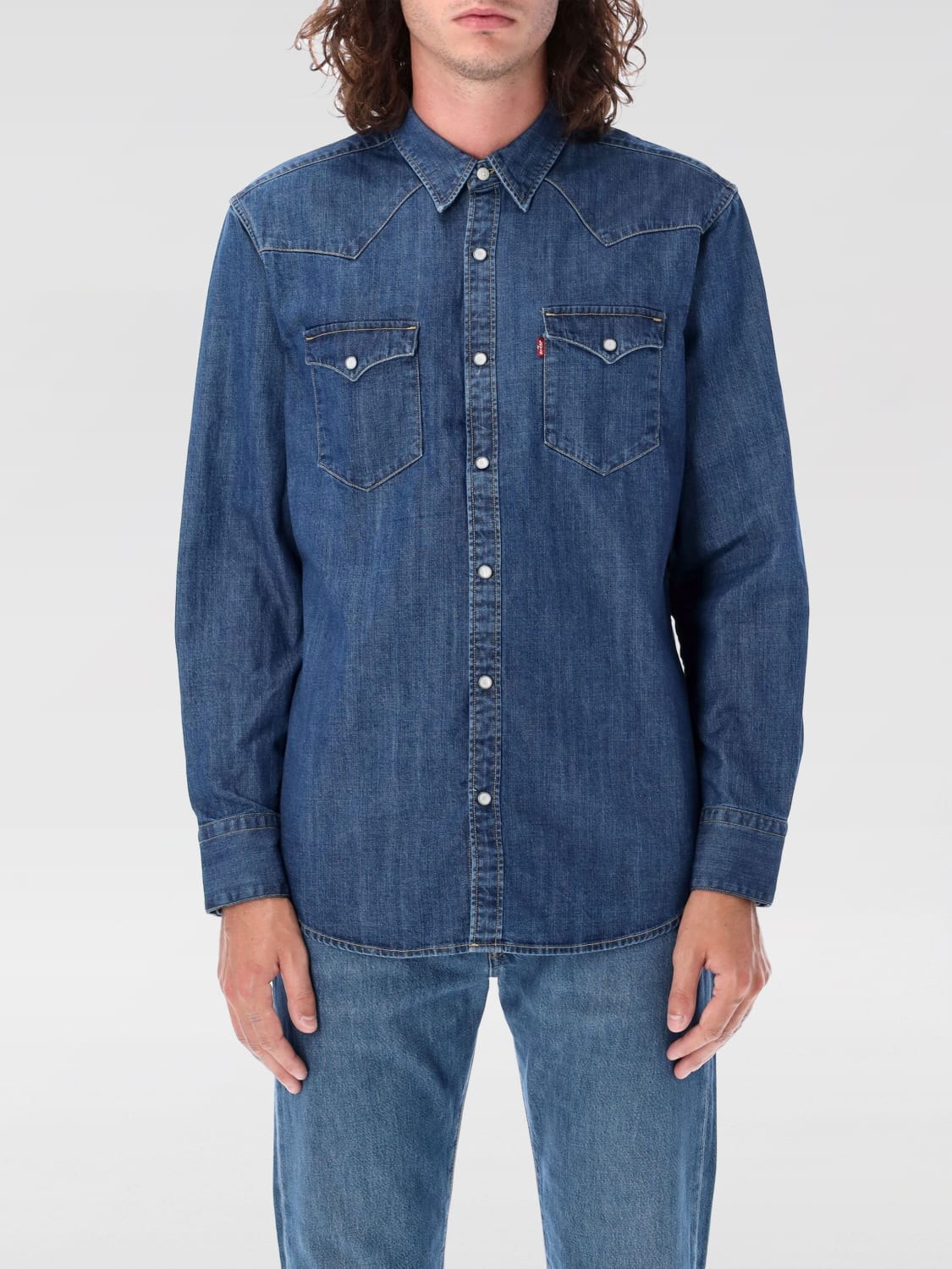 LEVI'S CAMISA: Camiseta hombre Levi's, Azul Oscuro 1 - Img 1