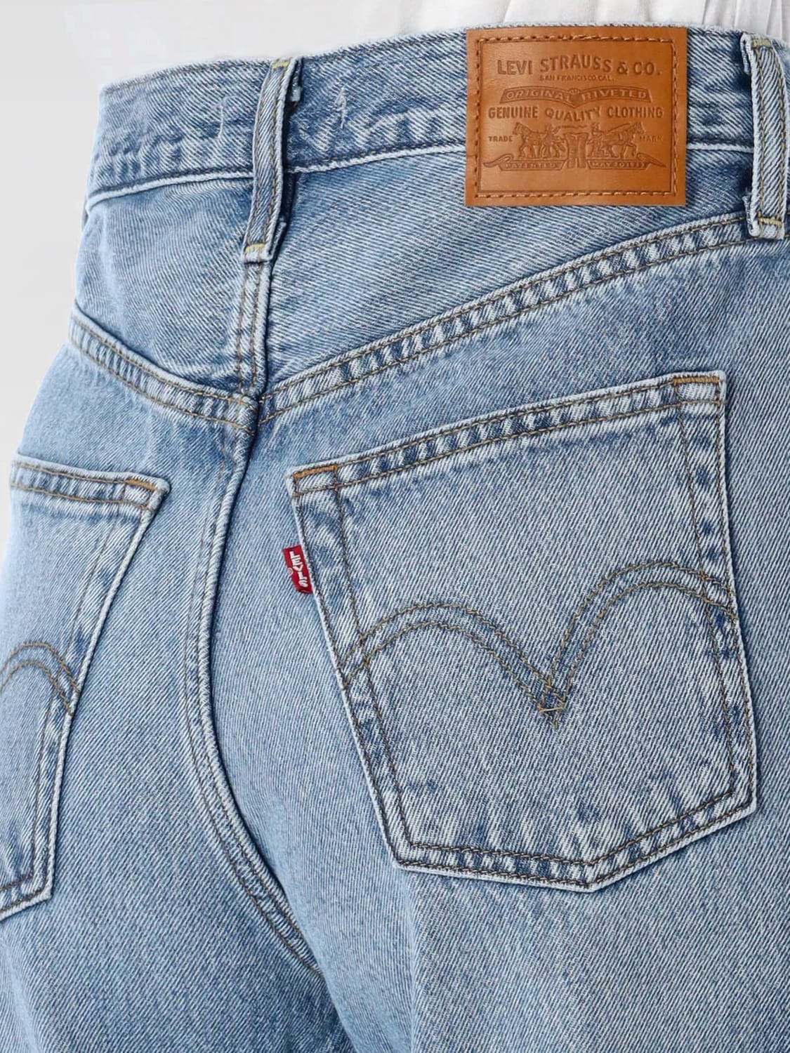 LEVI'S 牛仔裤: 牛仔裤 女士 Levi's, 牛仔布 - Img 3