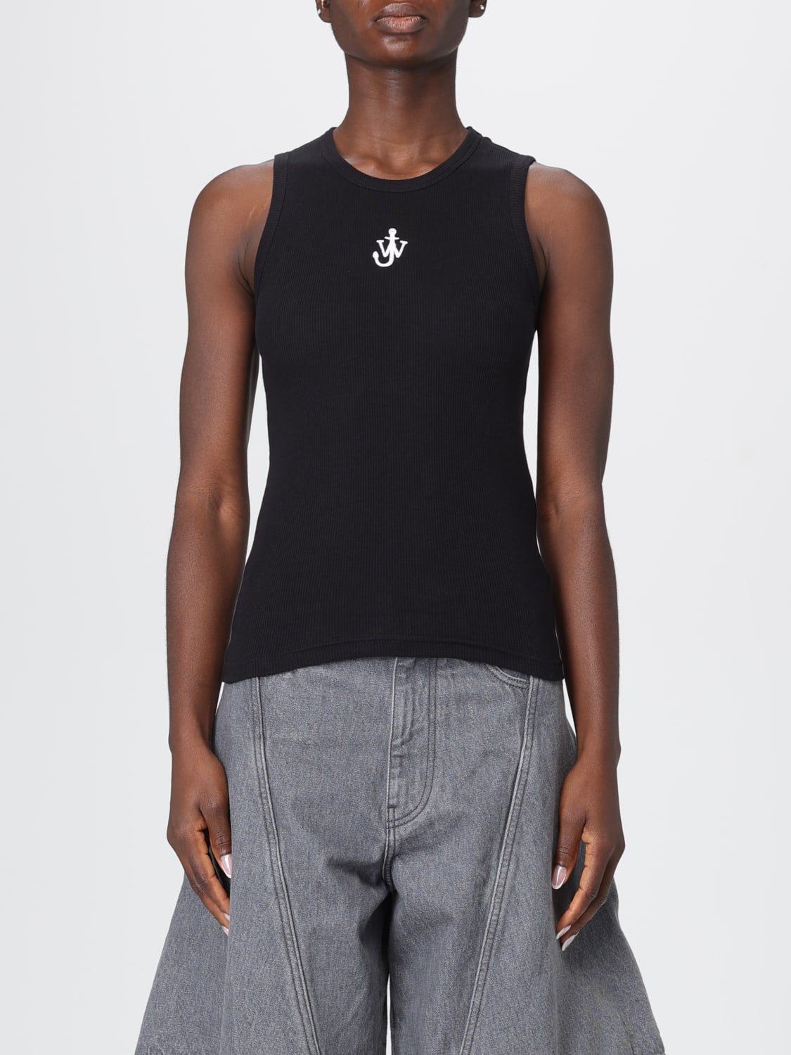 JW ANDERSON CAMISETA: Top mujer Jw Anderson, Negro - Img 1