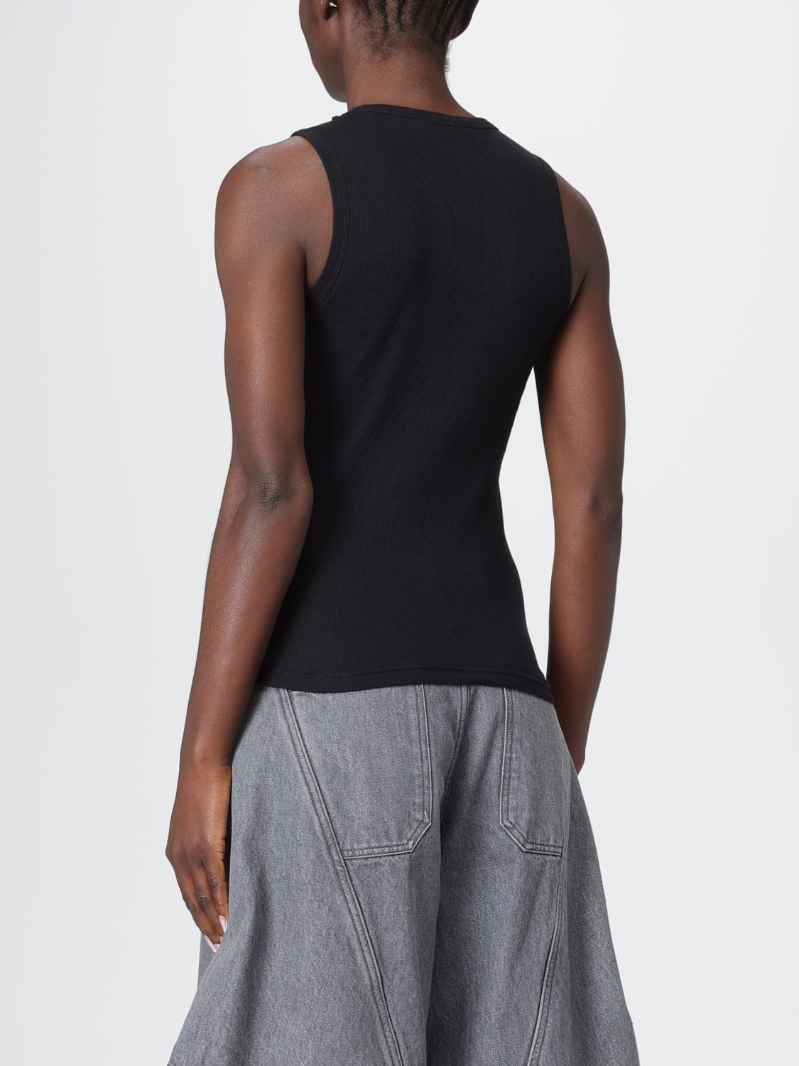 JW ANDERSON CAMISETA: Top mujer Jw Anderson, Negro - Img 3