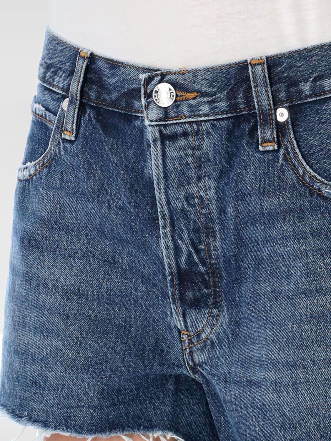 FRAME SHORTS: Short woman Frame, Denim - Img 3