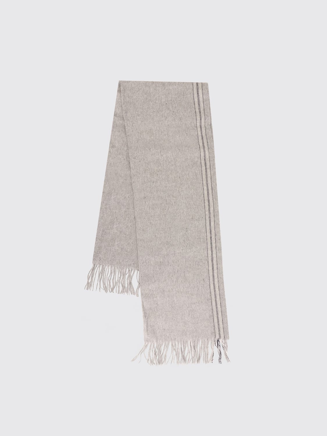 BRUNELLO CUCINELLI SCARF: Scarf men Brunello Cucinelli, Grey - Img 1
