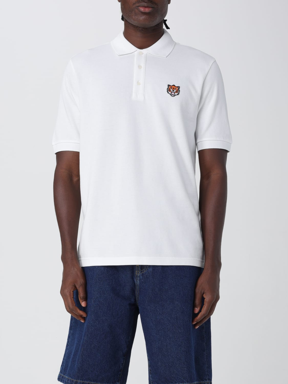 KENZO POLO SHIRT: T-shirt men Kenzo, White - Img 1