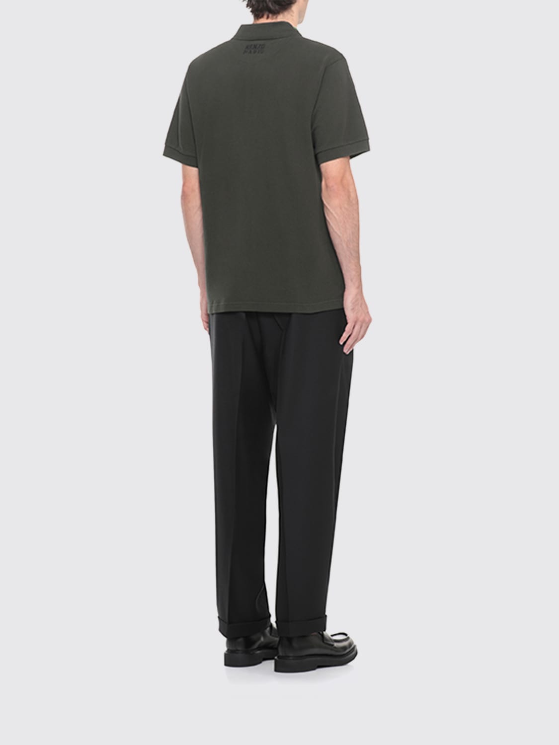 KENZO ポロシャツ: Tシャツ メンズ Kenzo, ブラウン - Img 3