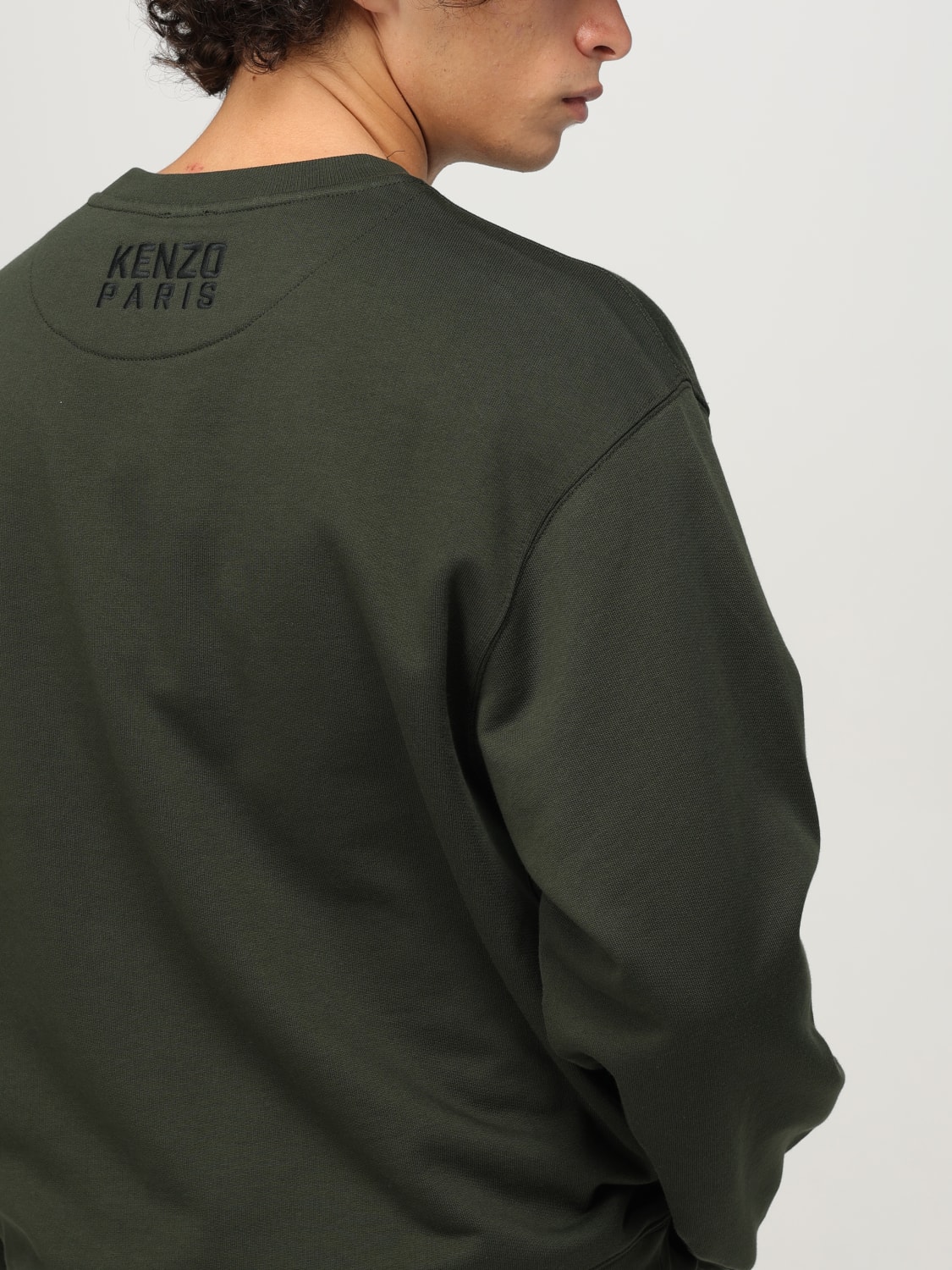 KENZO SWEATSHIRT: Sweater men Kenzo, Green - Img 3