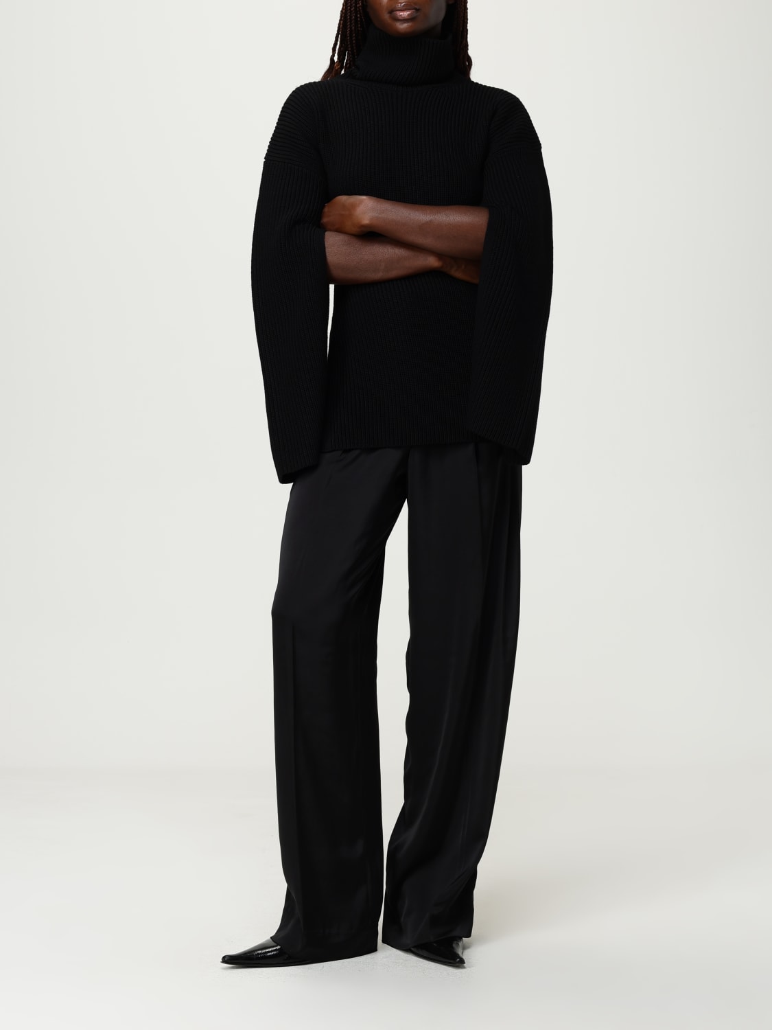 TOTEME JERSEY: Sudadera mujer Toteme, Negro - Img 2