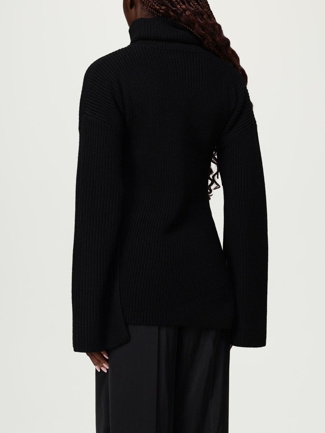 TOTEME JERSEY: Sudadera mujer Toteme, Negro - Img 3