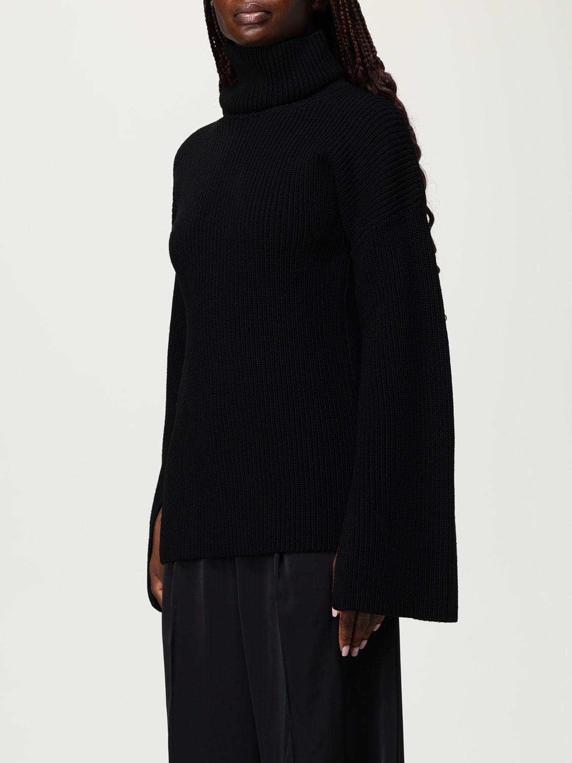 TOTEME JERSEY: Sudadera mujer Toteme, Negro - Img 4