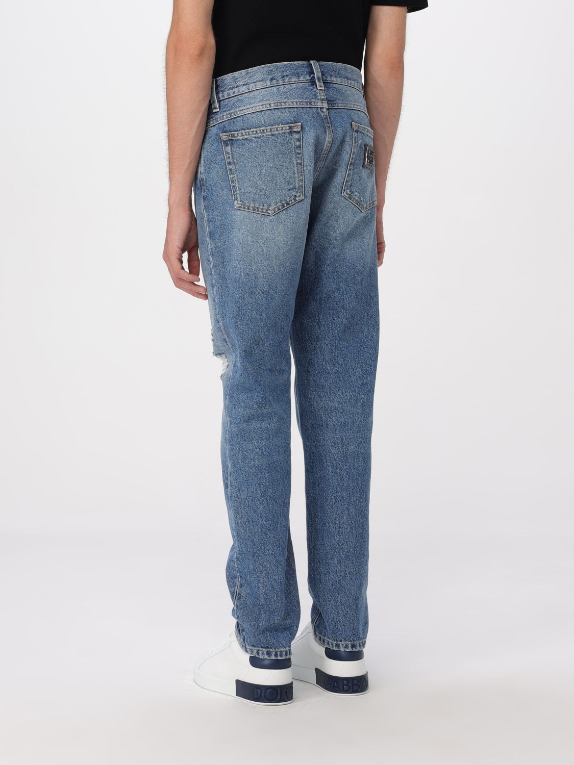 DOLCE & GABBANA JEANS: Jeans men Dolce & Gabbana, Denim - Img 3
