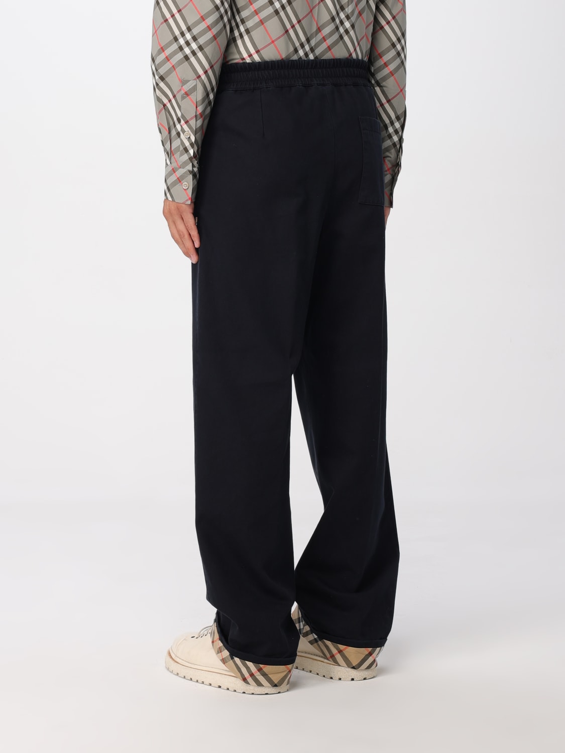 BURBERRY HOSE: Hose herren Burberry, Blau - Img 3