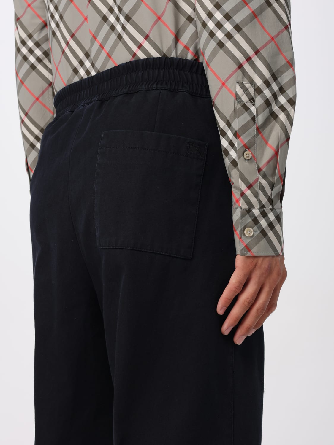 BURBERRY HOSE: Hose herren Burberry, Blau - Img 5