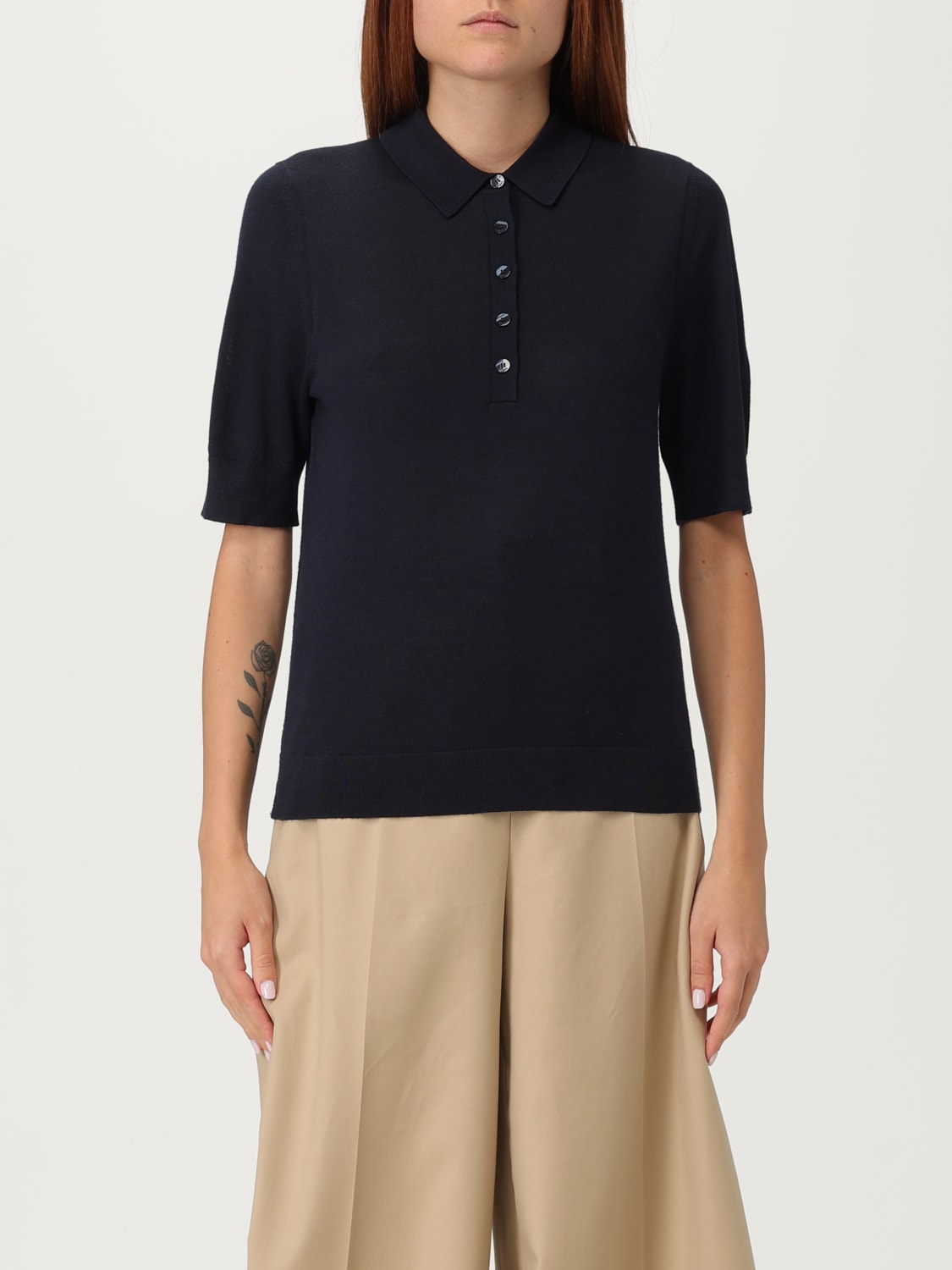 BOSS POLO: Sweatshirt damen Boss, Blau - Img 1