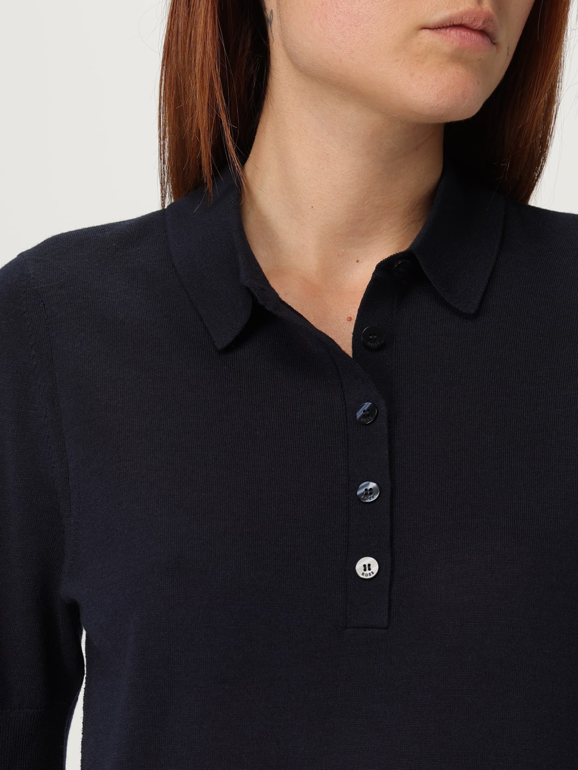 BOSS POLO: Sweatshirt damen Boss, Blau - Img 3
