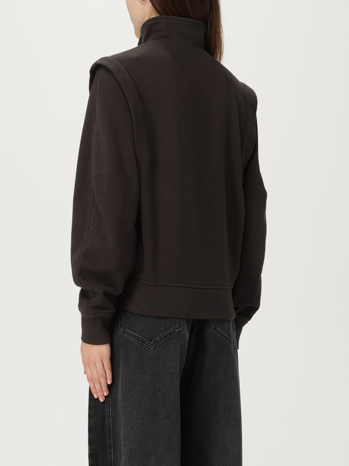 ISABEL MARANT ETOILE 卫衣: 毛衣 女士 Isabel Marant Etoile, 黑色 - Img 2