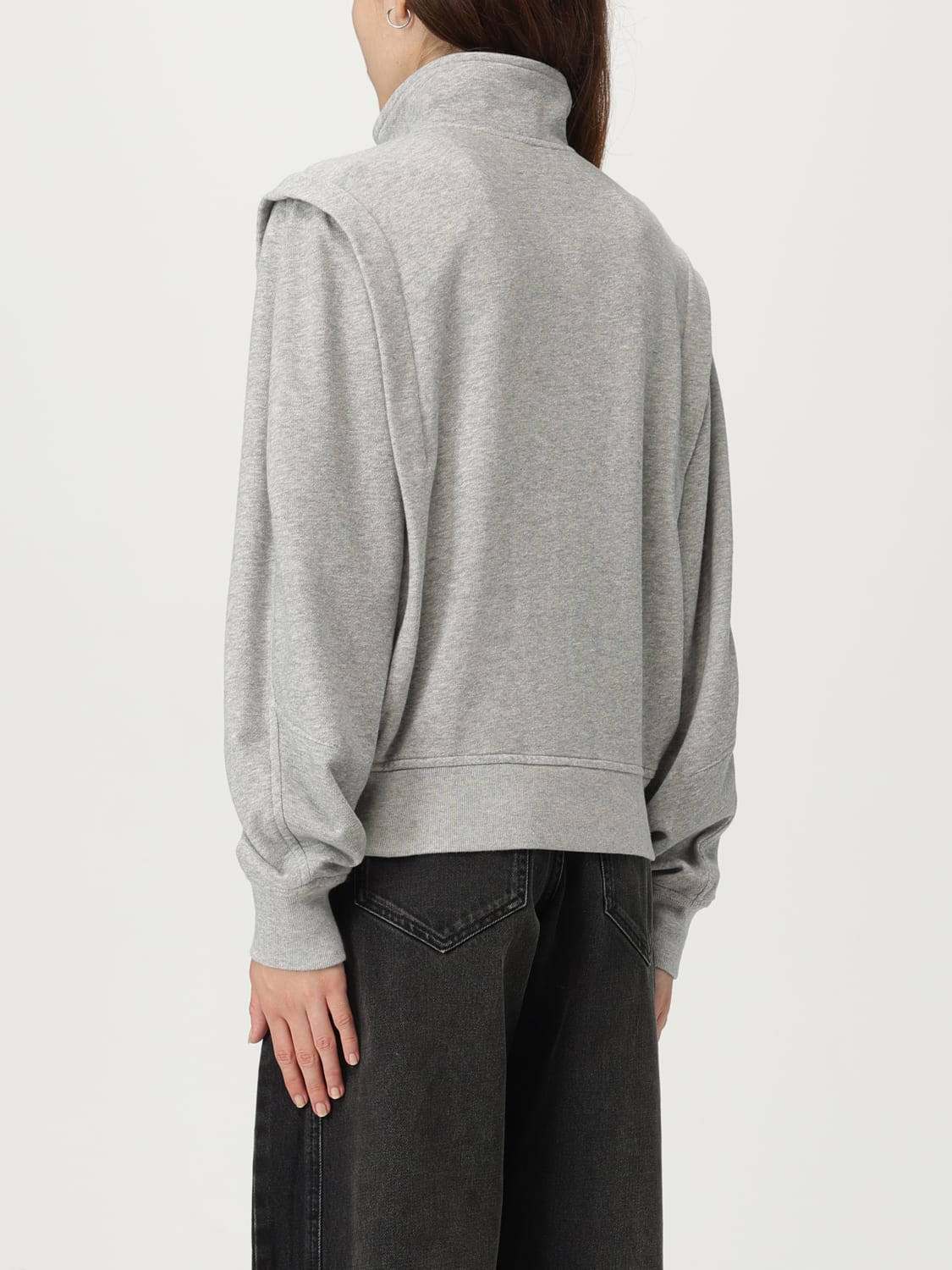 ISABEL MARANT ETOILE SWEATSHIRT: Sweater woman Isabel Marant Etoile, Grey - Img 2