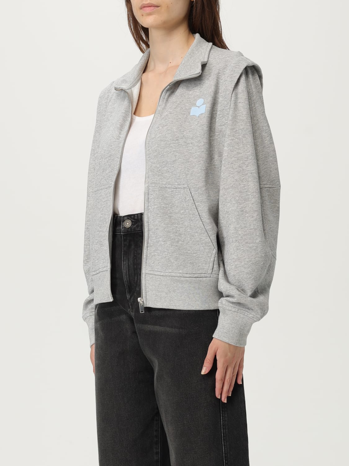 ISABEL MARANT ETOILE SWEATSHIRT: Sweater woman Isabel Marant Etoile, Grey - Img 3