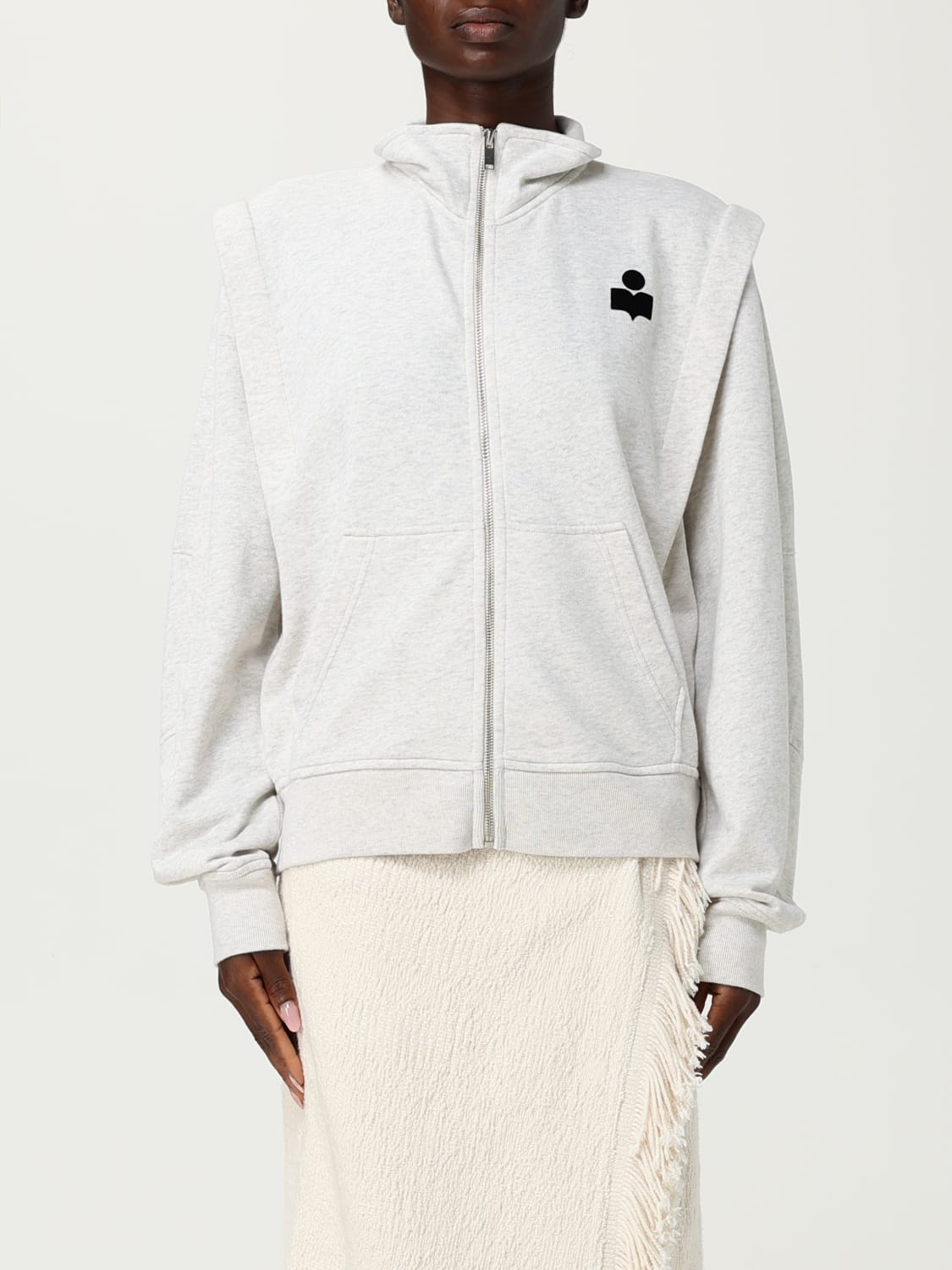 ISABEL MARANT ETOILE SUDADERA: Jersey mujer Isabel Marant Etoile, Beige - Img 1