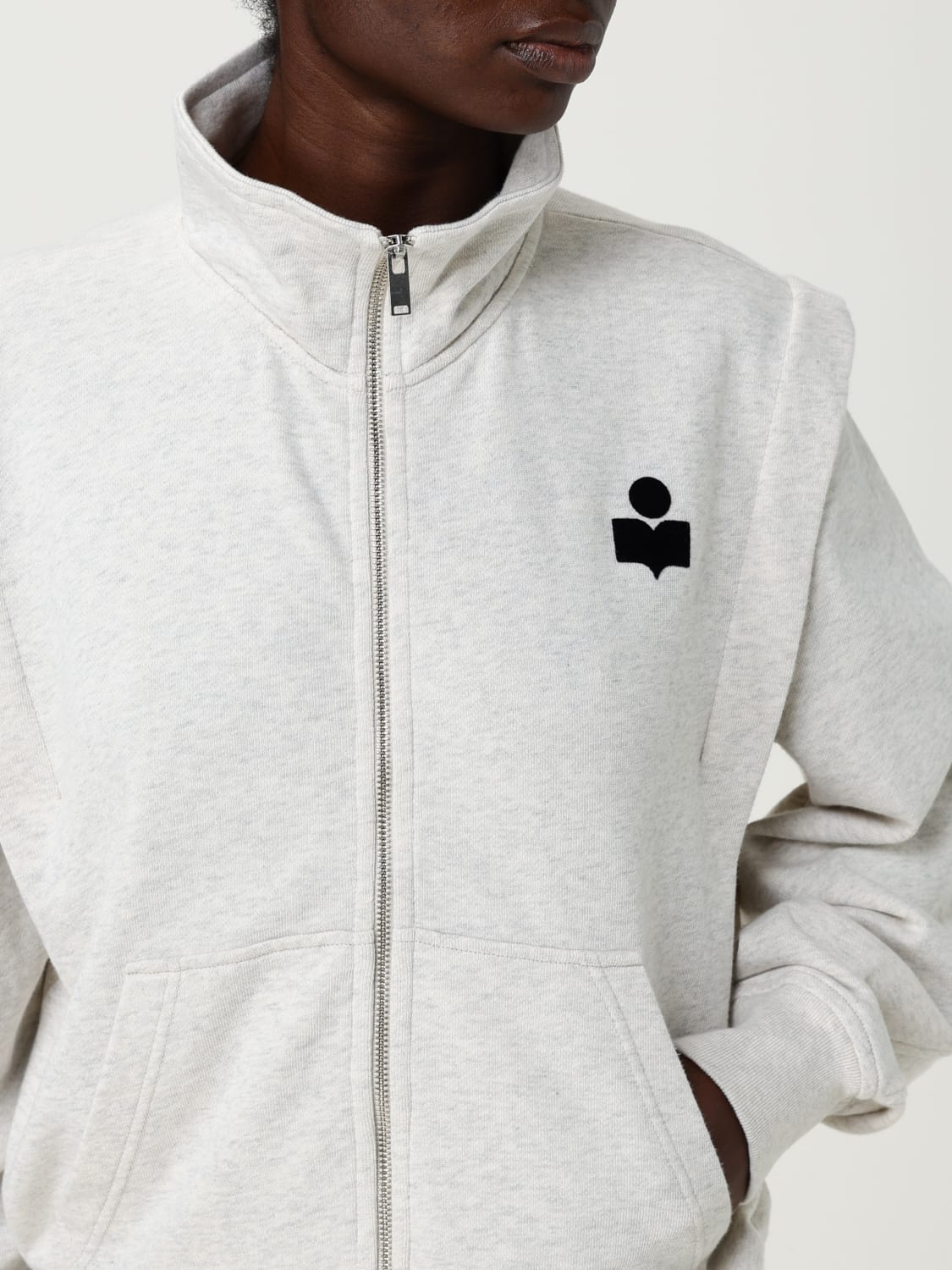 ISABEL MARANT ETOILE SUDADERA: Jersey mujer Isabel Marant Etoile, Beige - Img 4