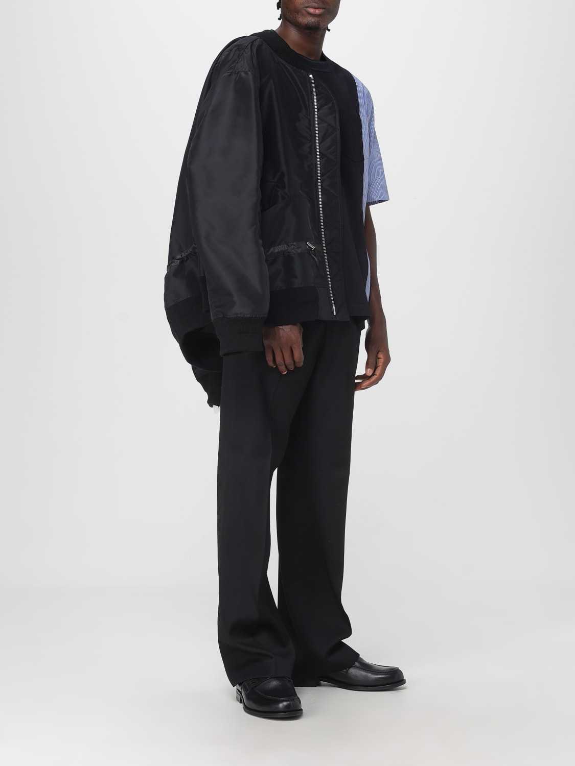 SACAI：ブレザー メンズ - ブラック | GIGLIO.COMオンラインのSacai