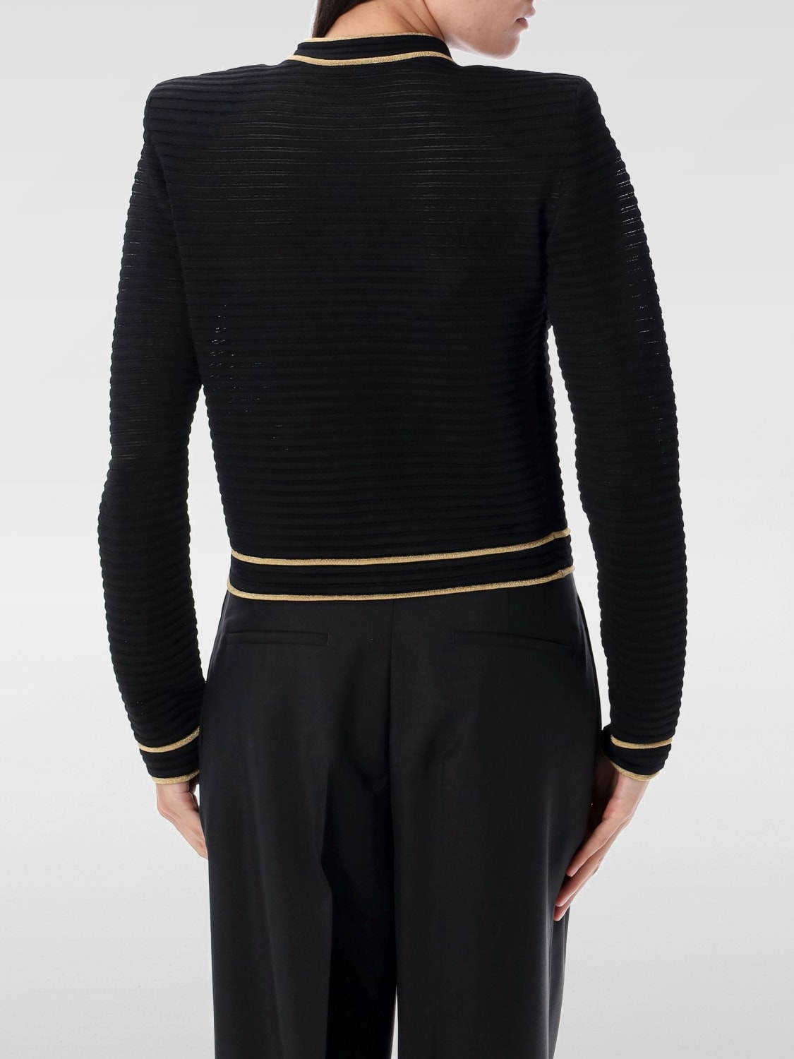 BALMAIN PULL: Pull femme Balmain, Noir - Img 2