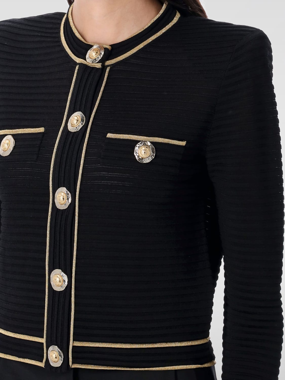 BALMAIN PULL: Pull femme Balmain, Noir - Img 3