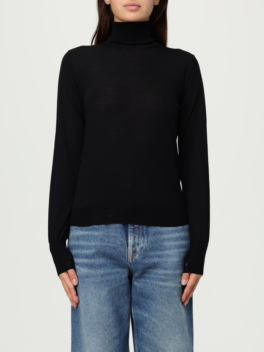 GOLDEN GOOSE PULLOVER: Pullover damen Golden Goose, Schwarz - Img 1