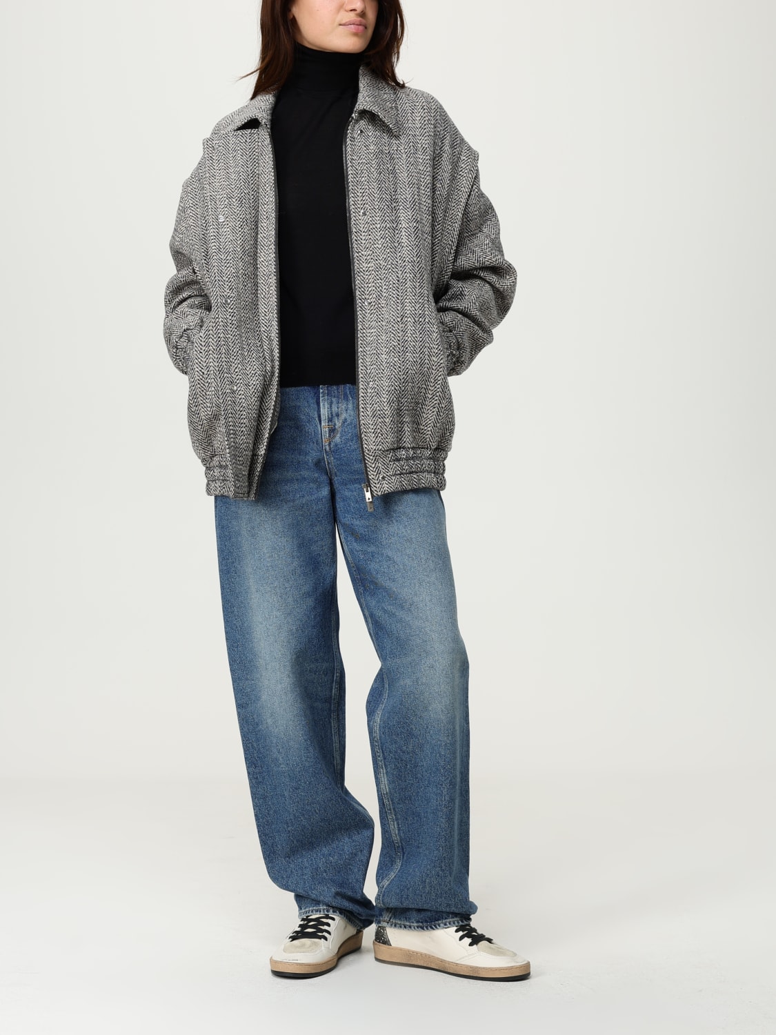 GOLDEN GOOSE PULLOVER: Pullover damen Golden Goose, Schwarz - Img 2