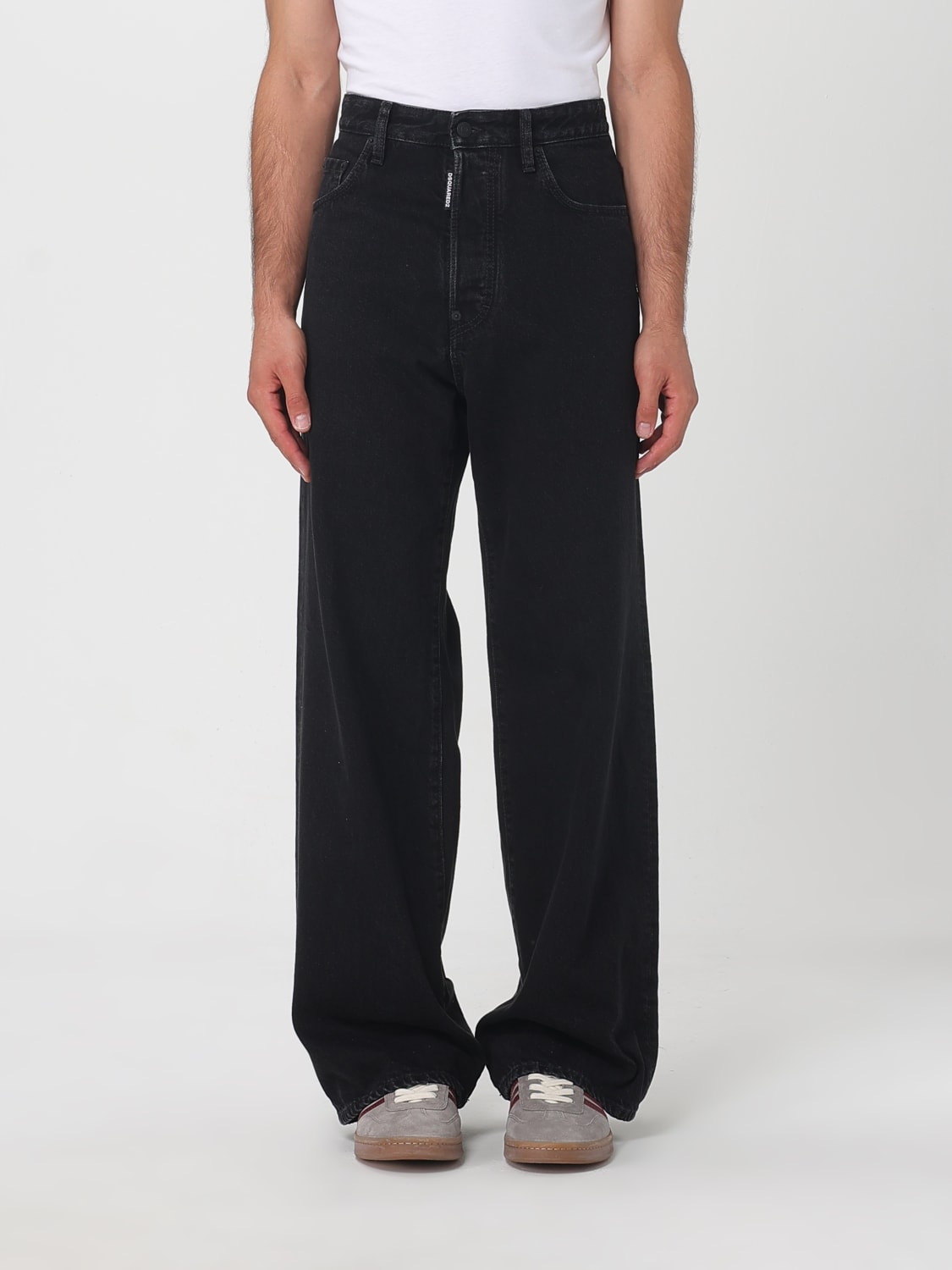 DSQUARED2 JEANS: Jeans men Dsquared2, Black - Img 1