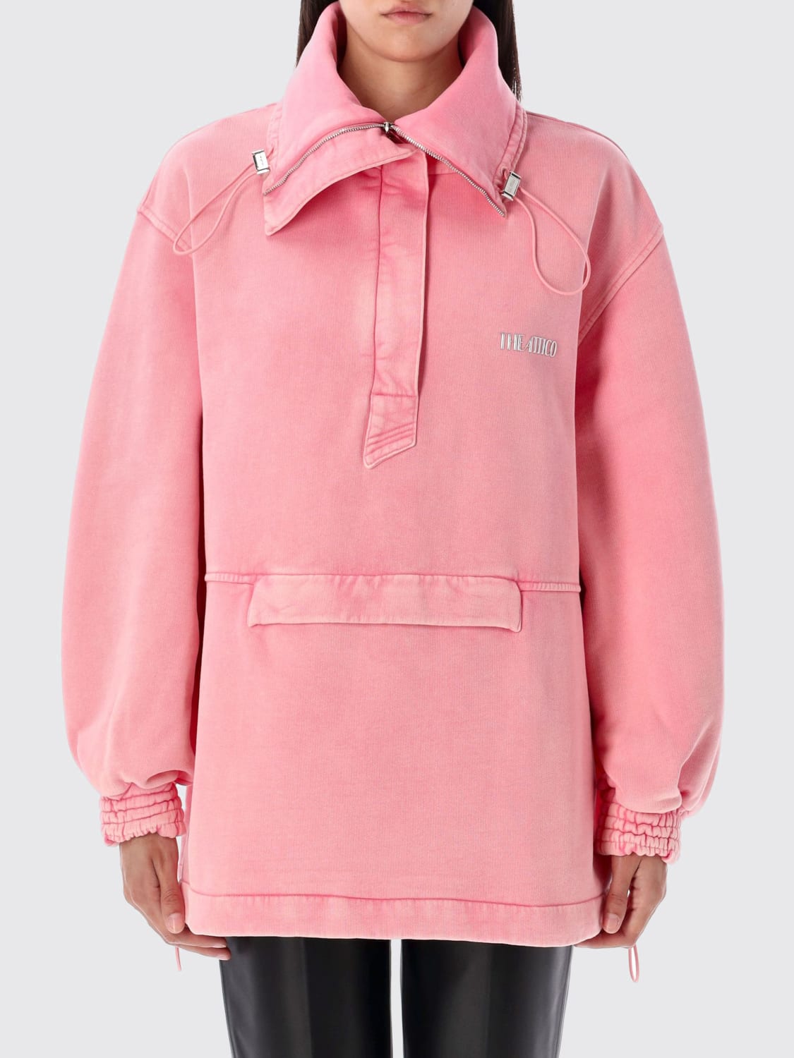 THE ATTICO CHAQUETA: Sudadera mujer The Attico, Rosa - Img 1