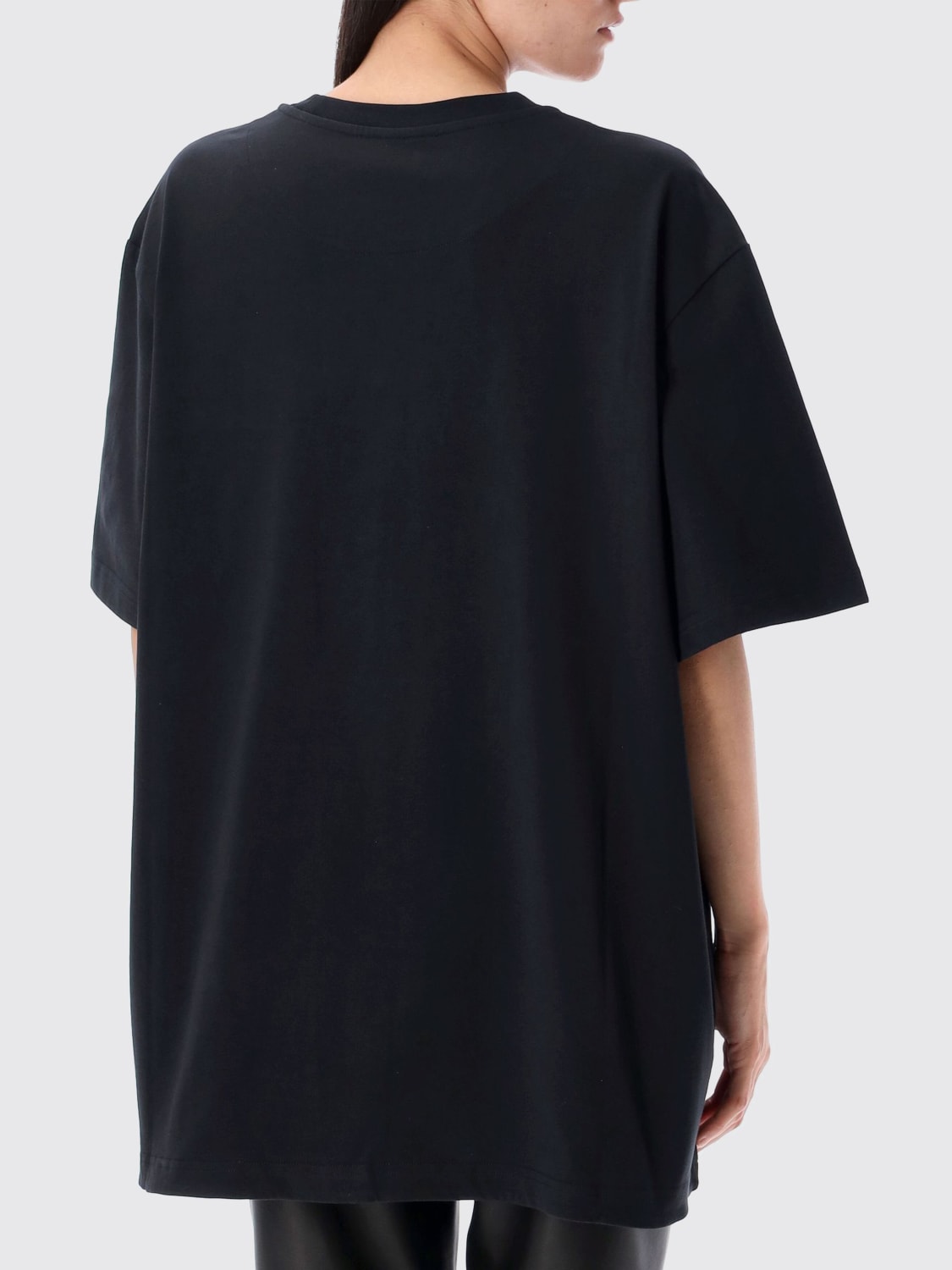 THE ATTICO T-SHIRT: T-shirt woman The Attico, Black - Img 2