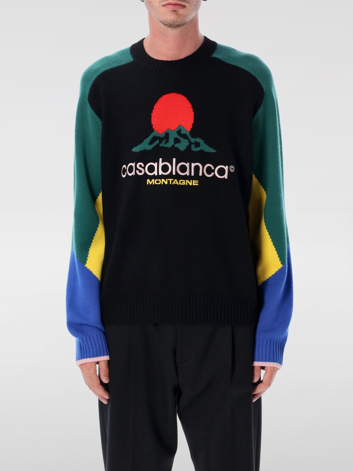 CASABLANCA SWEATER: Sweater men Casablanca, Multicolor - Img 1